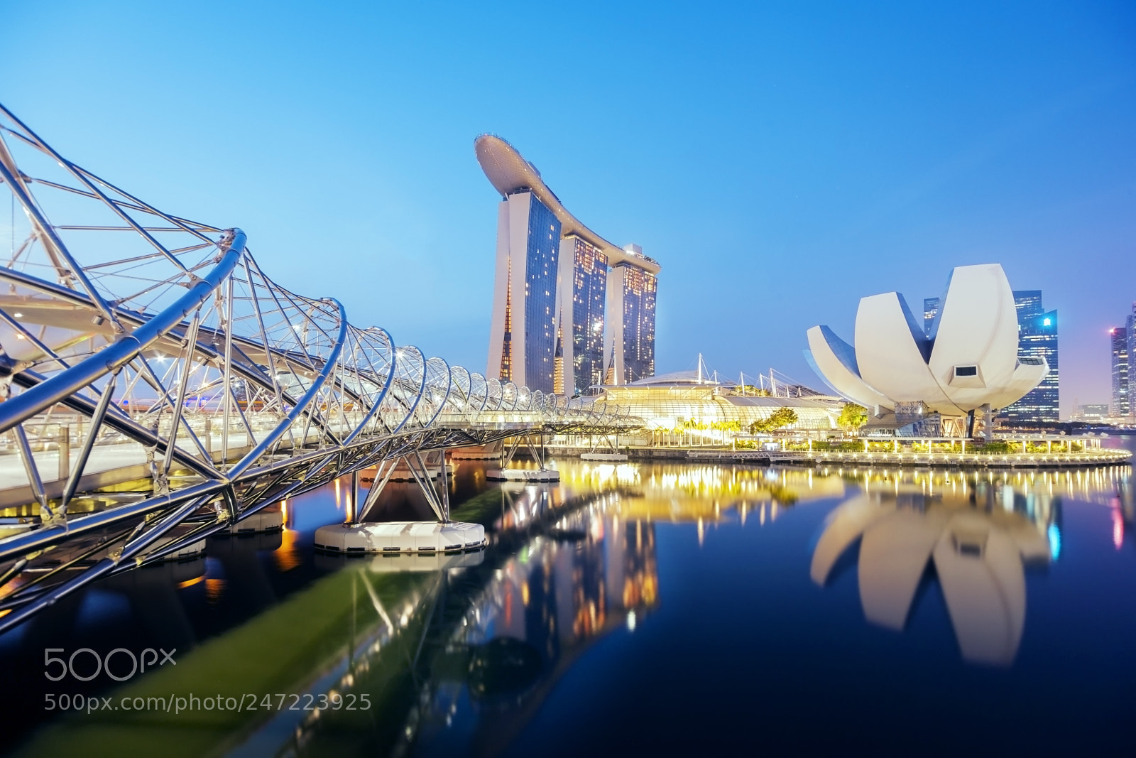 Canon EOS 5D sample photo. Marina bay sands (singapore) photography