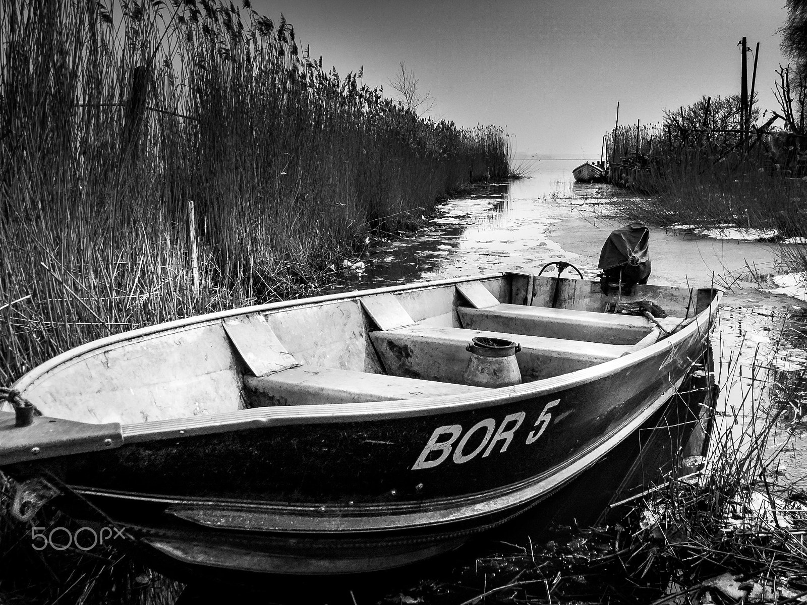 Canon POWERSHOT G3 sample photo. Fischerboot im hafen von born auf dem darß photography