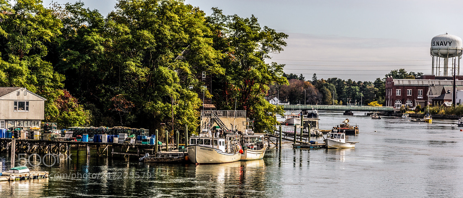 Nikon D90 sample photo. Moored on the river photography