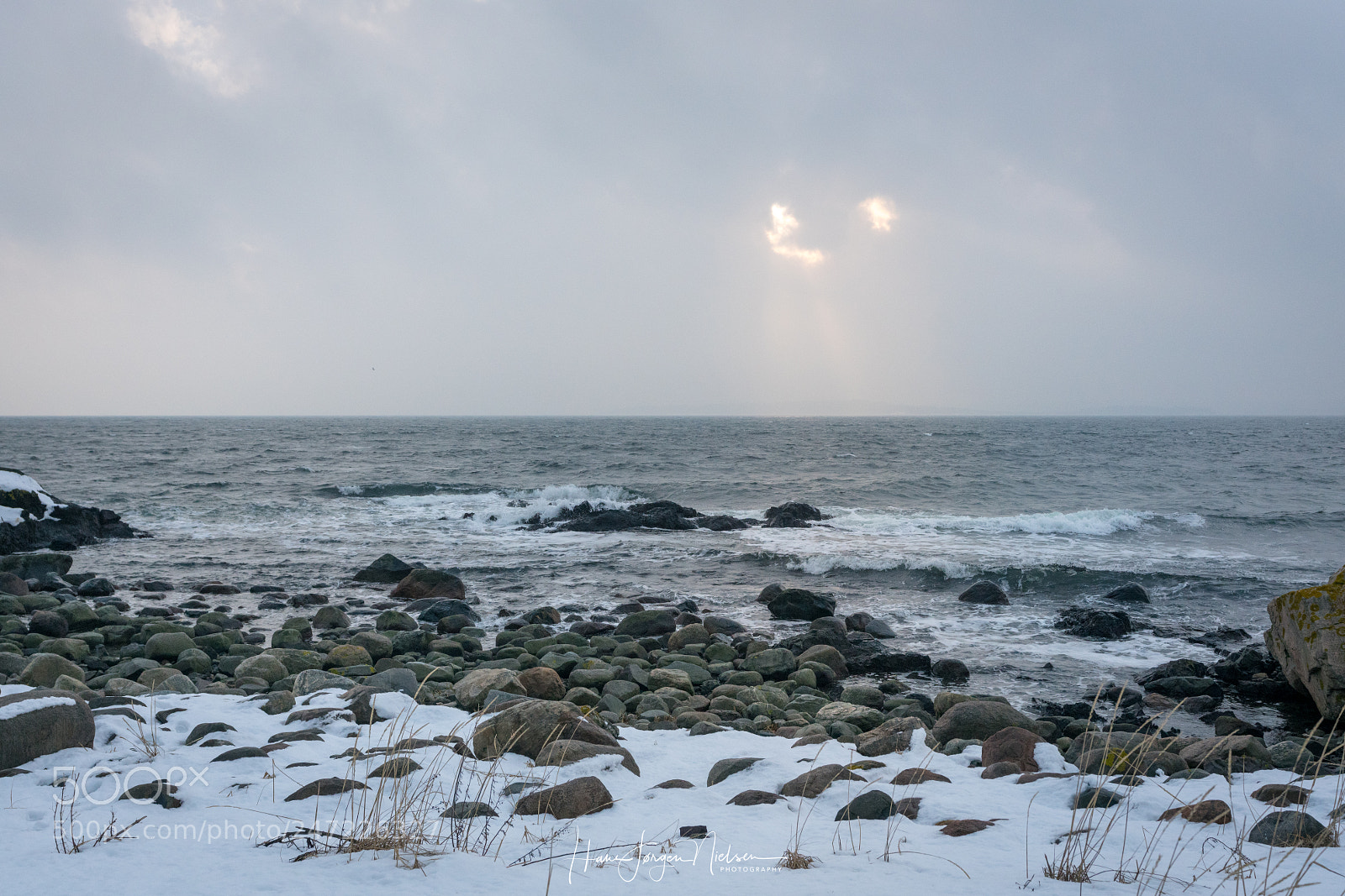 Sony a7R II sample photo. Winter beach photography