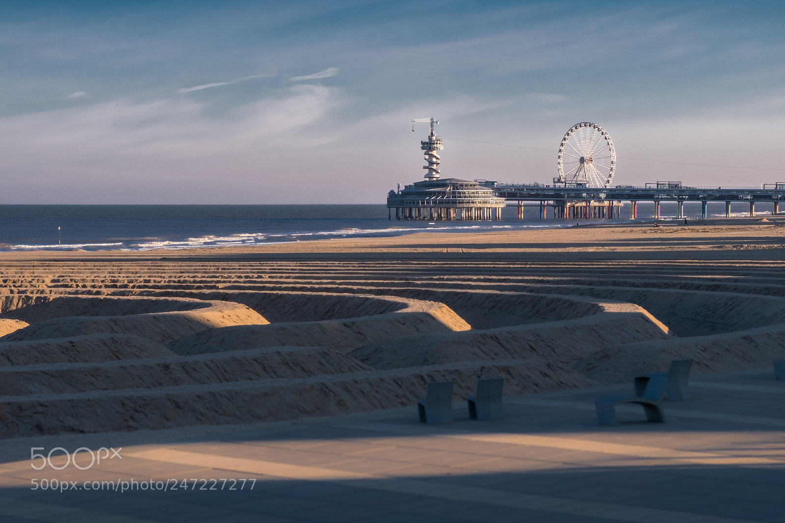 Fujifilm X-E3 sample photo. Scheveningen beach den haag photography
