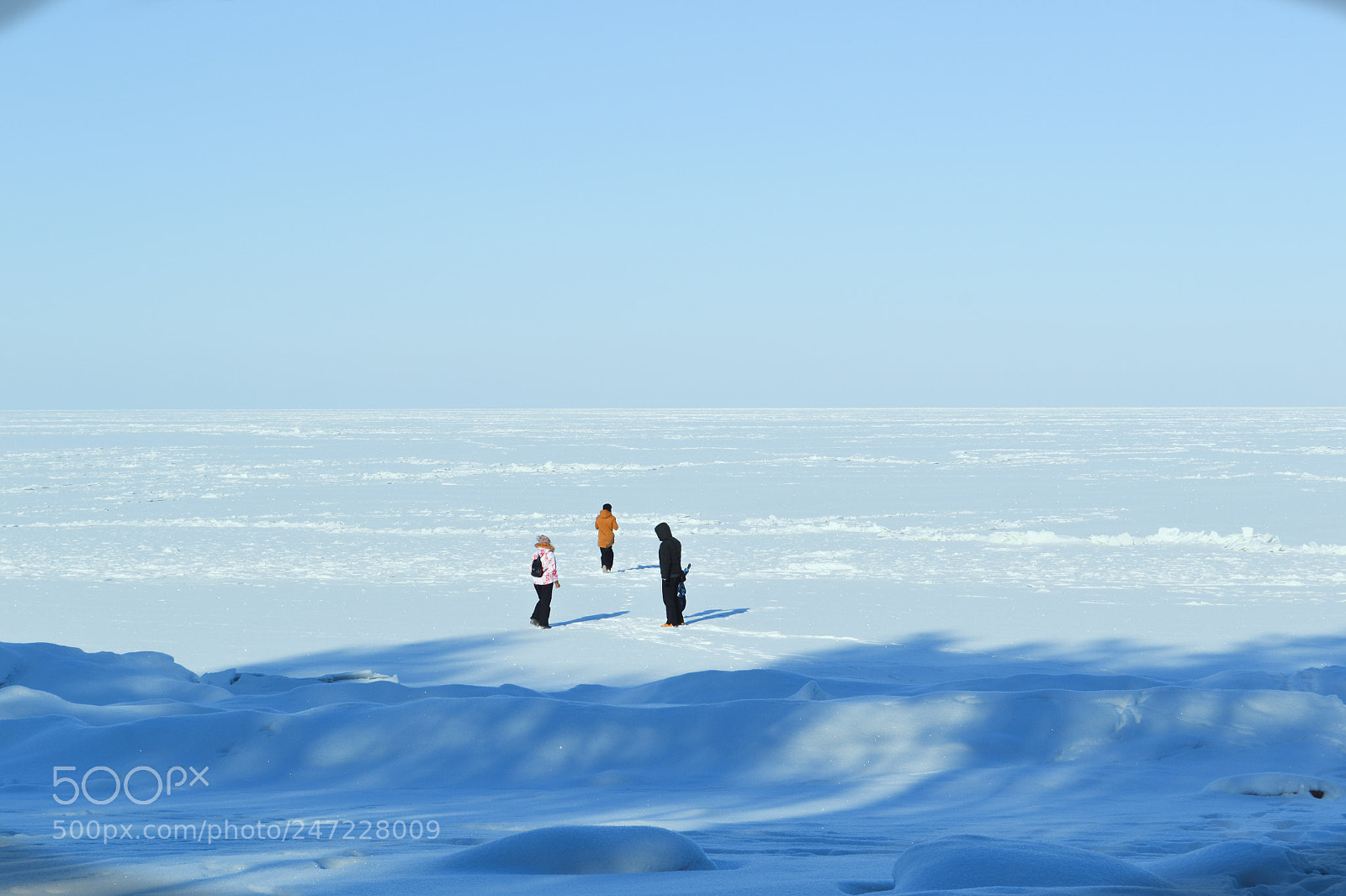 Nikon D3100 sample photo. The frozen sea photography