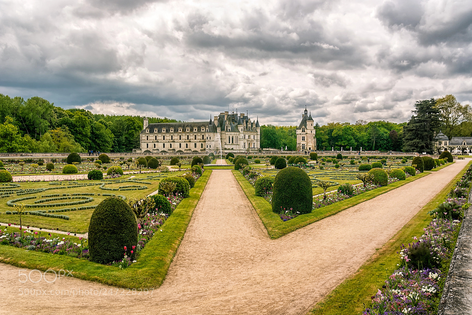 Nikon D7100 sample photo. Château de chenonceau photography