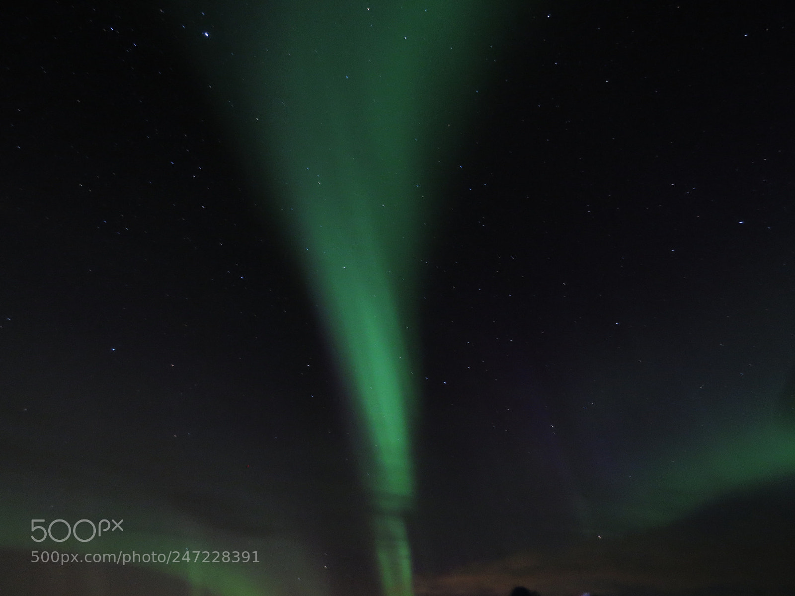 Canon PowerShot SX50 HS sample photo. Northern lights photography