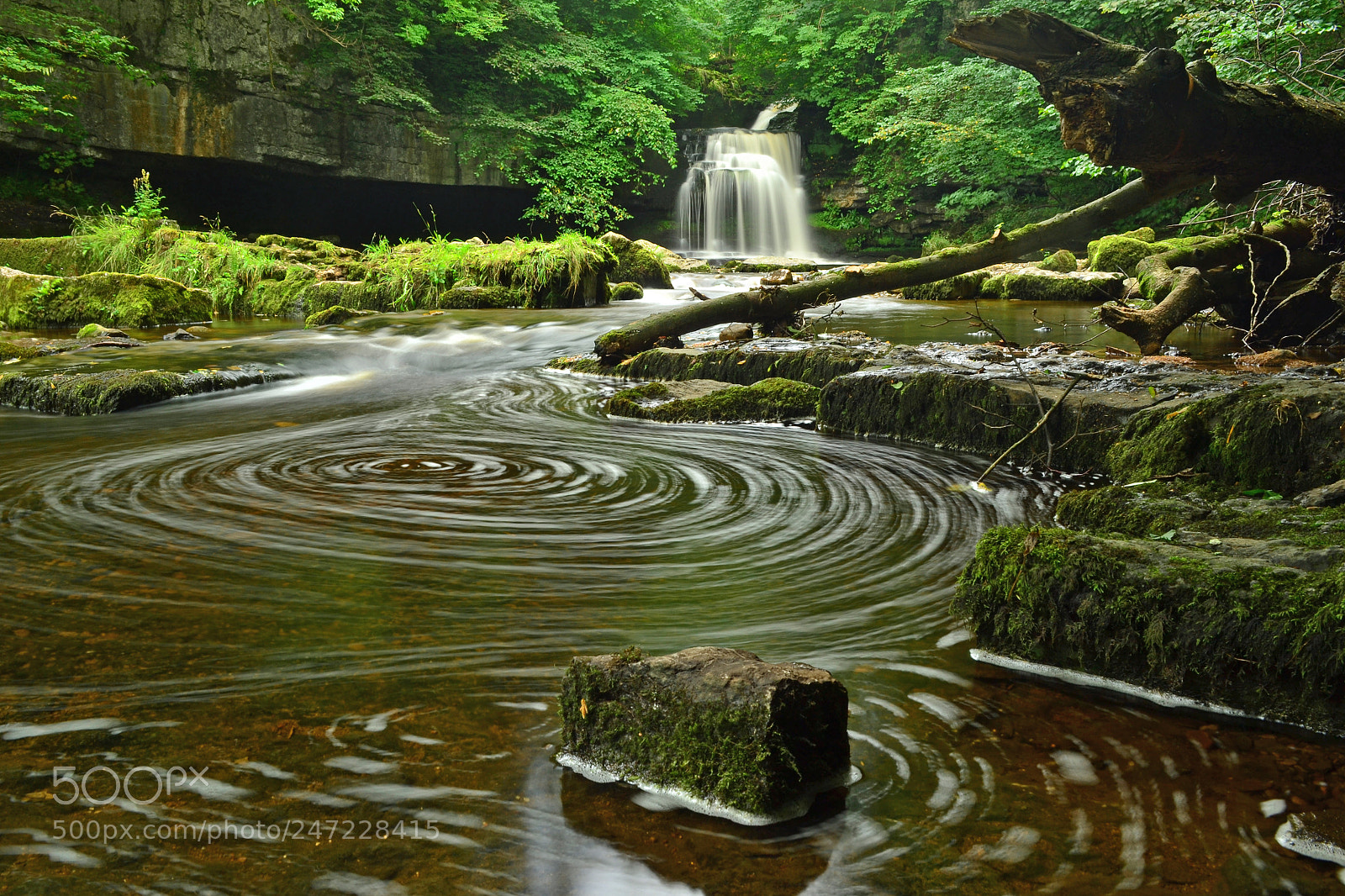 Nikon D3100 sample photo. The cauldron falls at photography