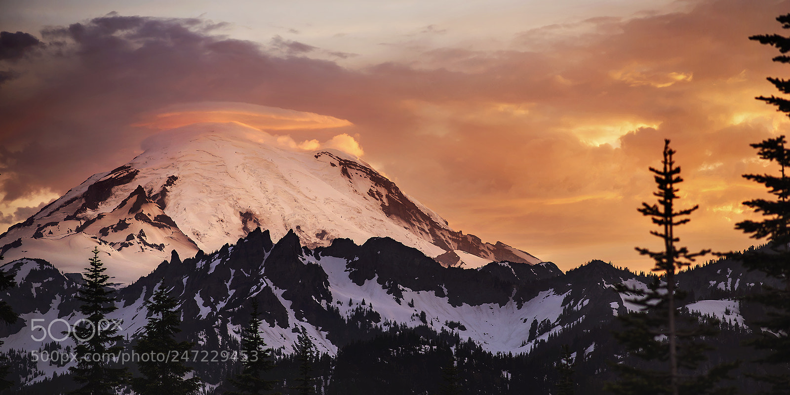 Nikon D610 sample photo. Lenticular sunset photography