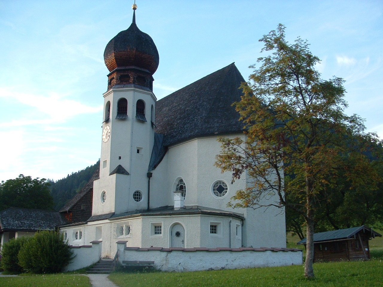 Fujifilm FinePix S304 sample photo. Oberau  / berchtesgadener land photography