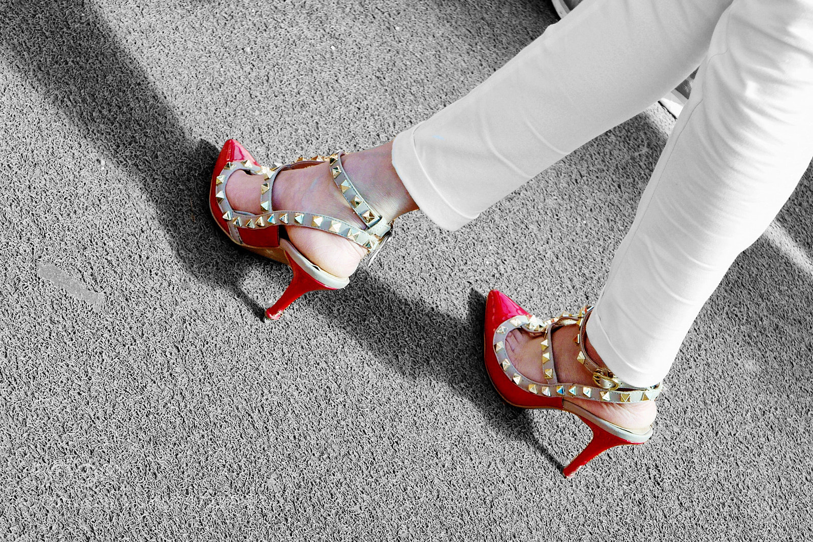 Panasonic Lumix DMC-LX100 sample photo. Shoe fashion photography