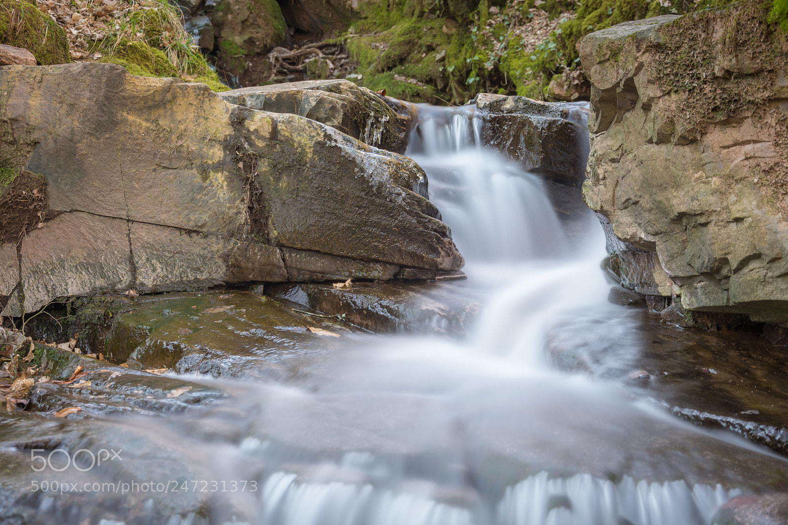 Nikon D7100 sample photo. Little waterfall photography