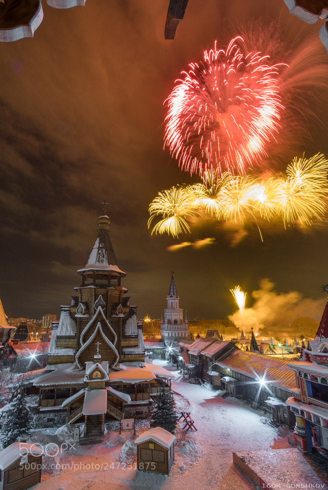 Fujifilm X-T20 sample photo. Fireworks in izmaylovo photography