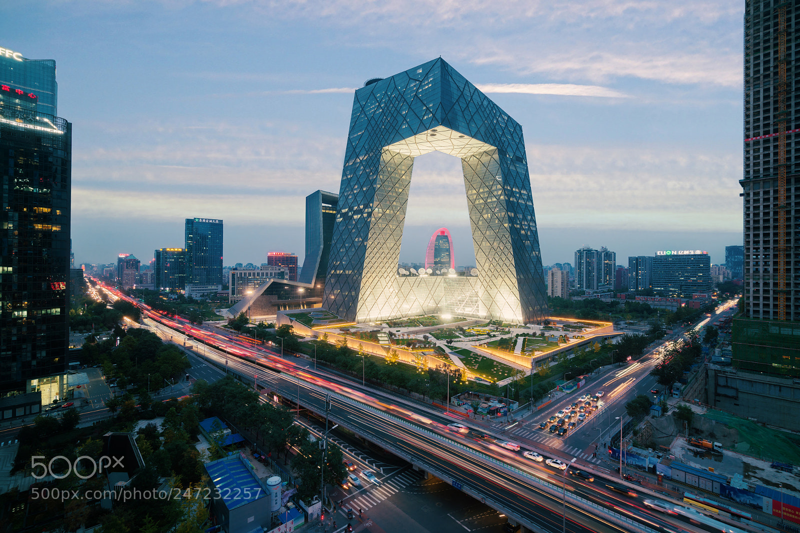 Sony a7R II sample photo. Cctv building in beijing photography