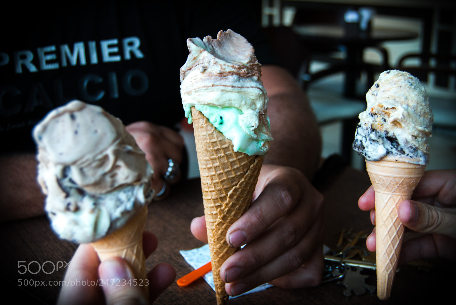 Nikon D40X sample photo. Helados photography