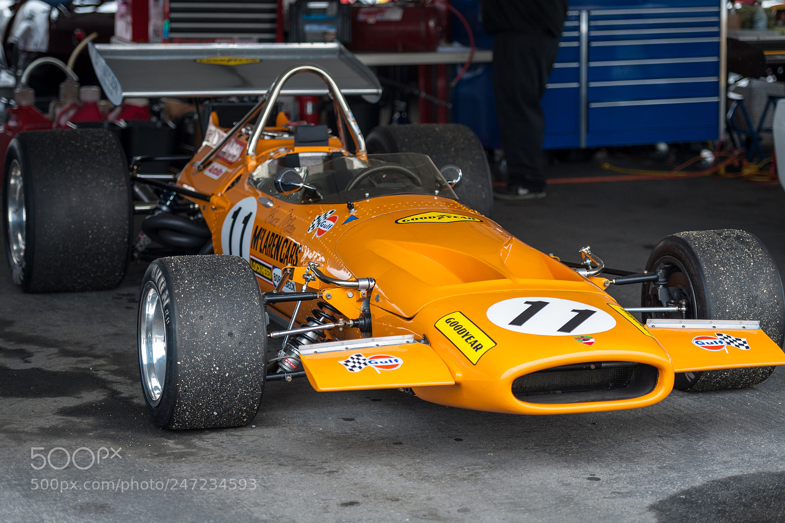 Nikon D3 sample photo. 1970 mclaren m14 photography