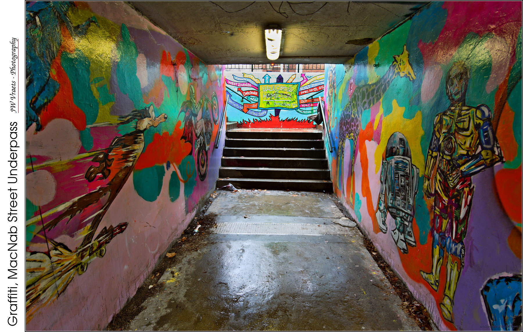 Nikon D7100 sample photo. Graffiti, macnab street underpass photography