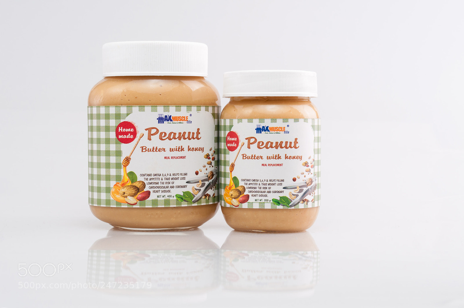 Nikon D90 sample photo. Butter jars photography