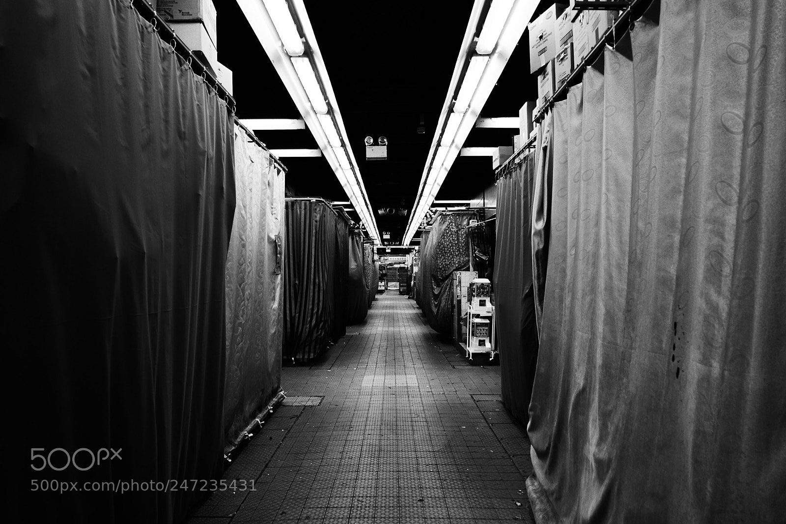 Sony a7 II sample photo. Empty market photography