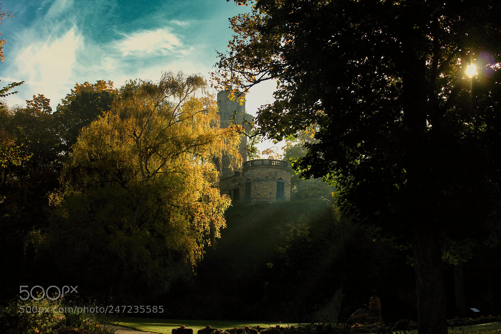 Canon EF-S 18-55mm F3.5-5.6 III sample photo. Mystic castle photography