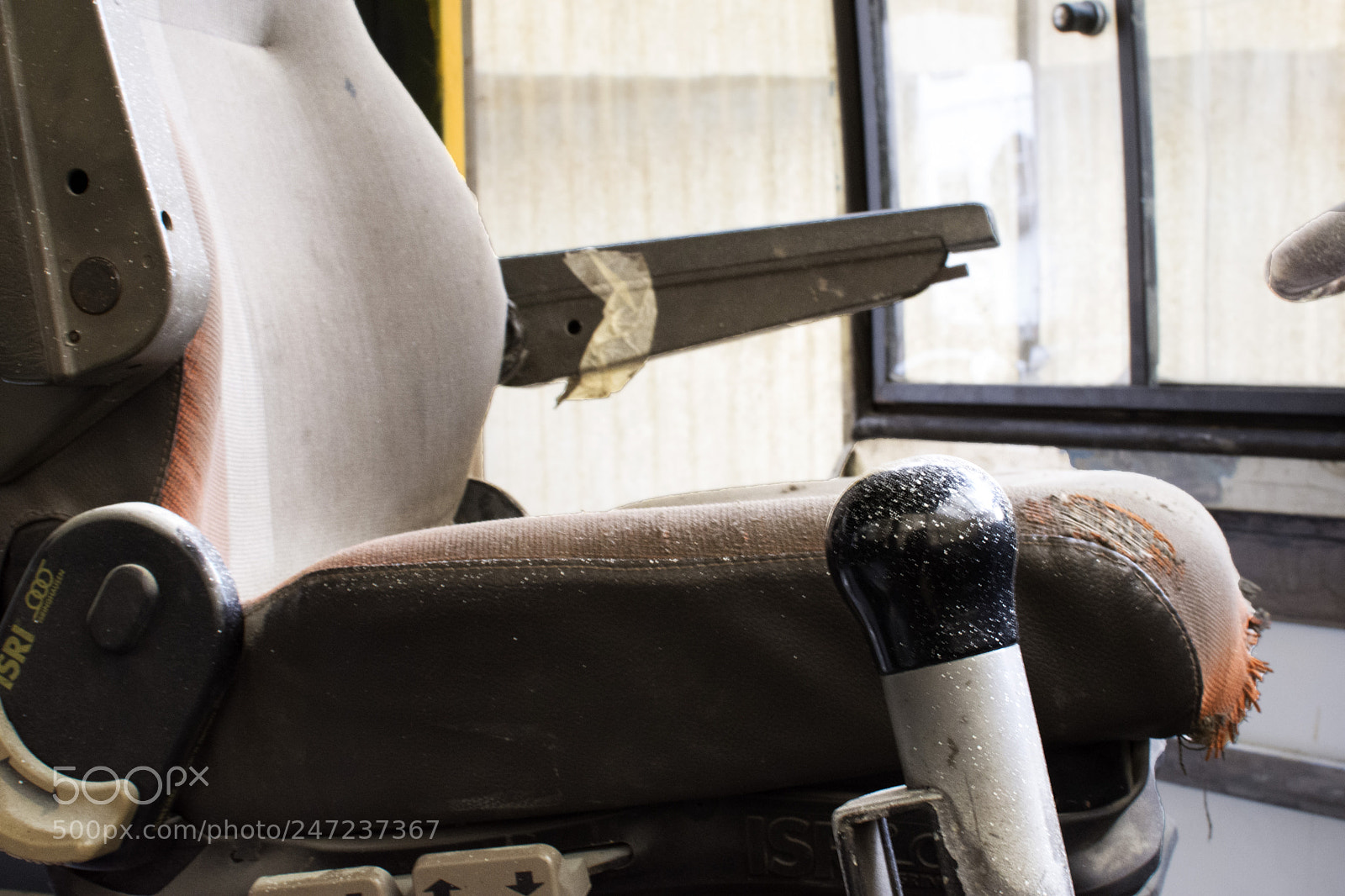 Nikon D7200 sample photo. Bus driver seat photography