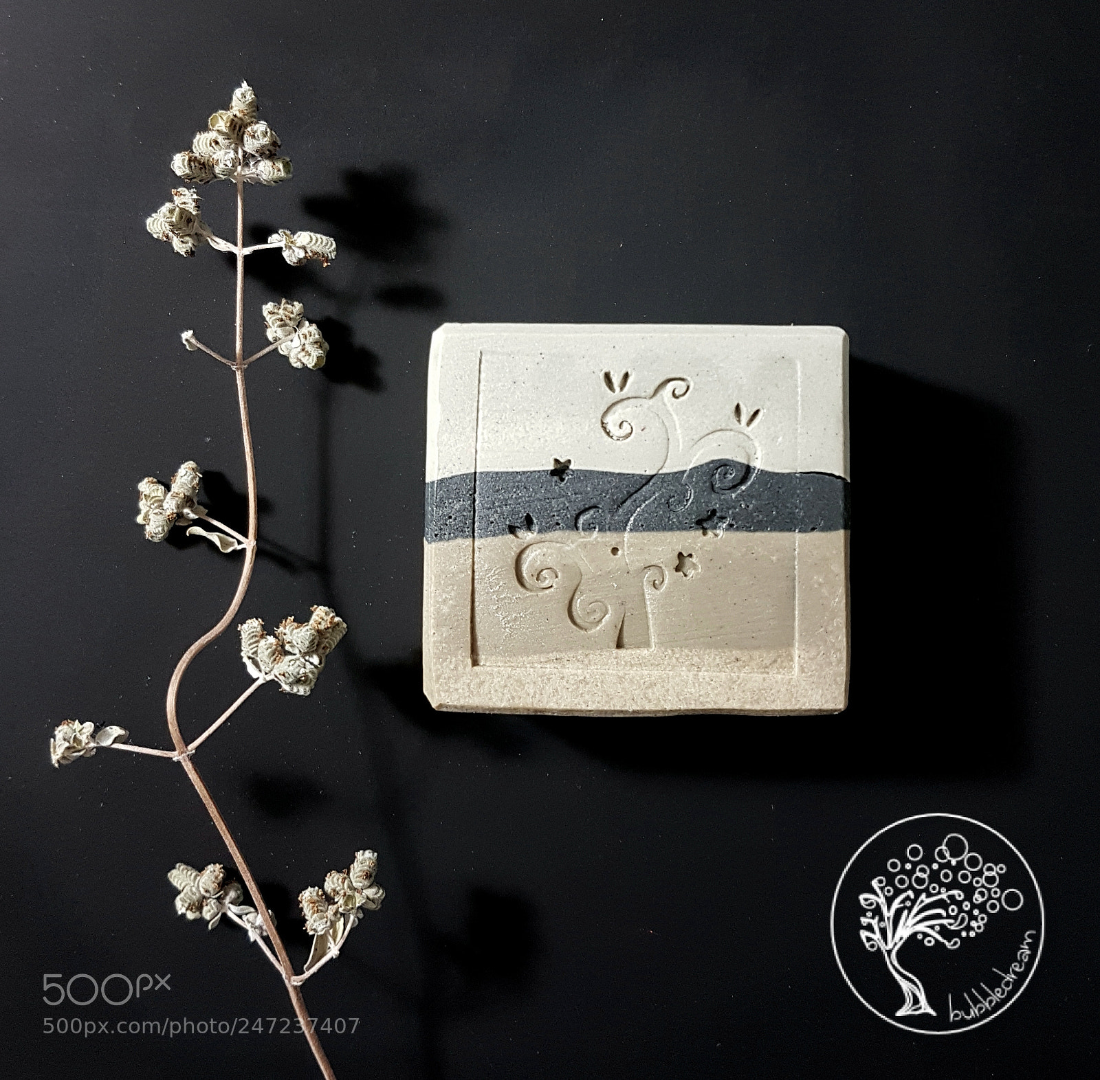 Samsung Galaxy S7 Edge sample photo. Natural soap with herb photography