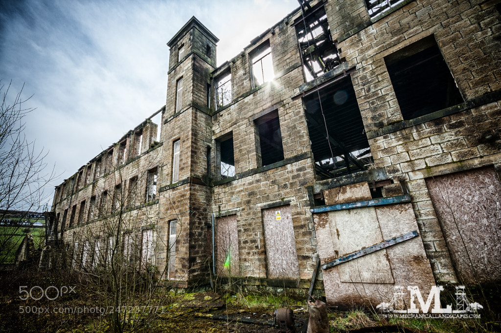 Nikon D70 sample photo. Ivy bank mill photography