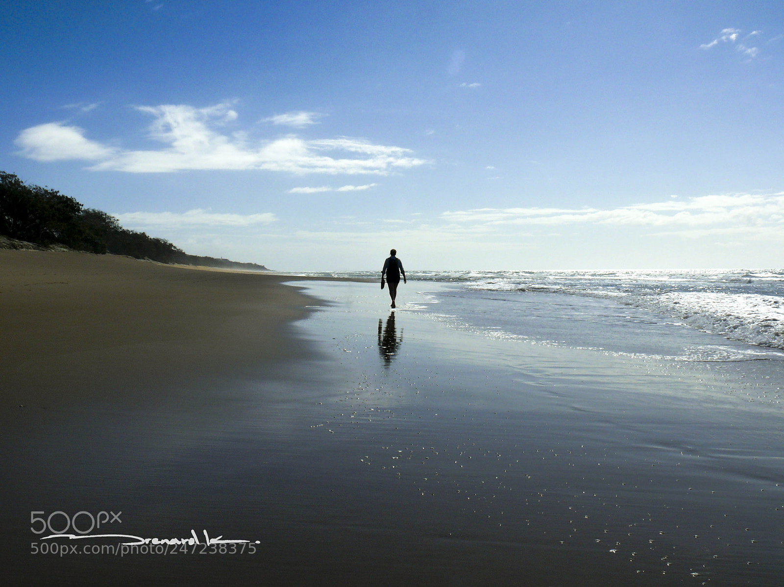 Panasonic DMC-FZ50 sample photo. Beach walk photography