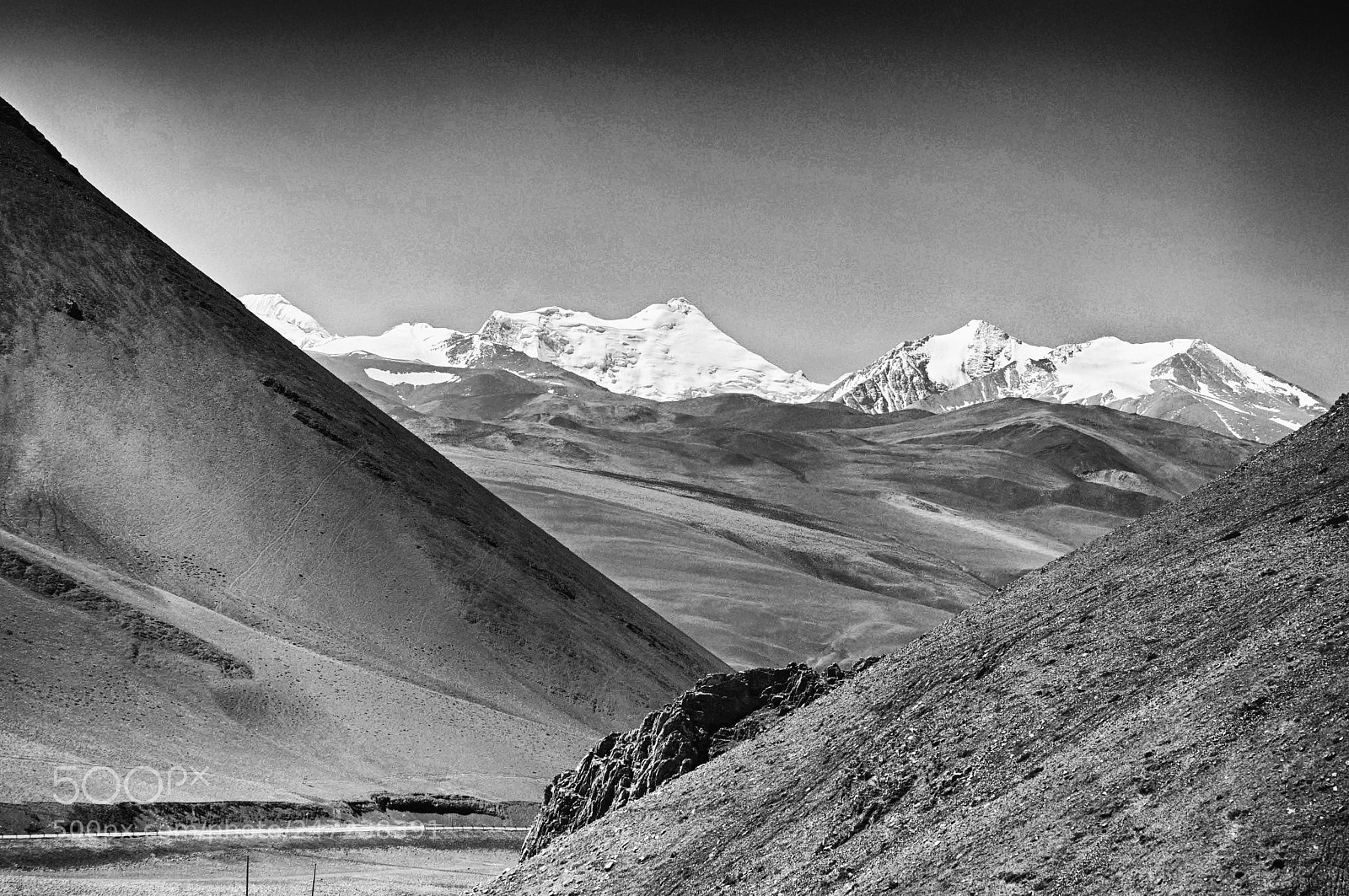 Nikon D90 sample photo. Tibet cols de tingri photography