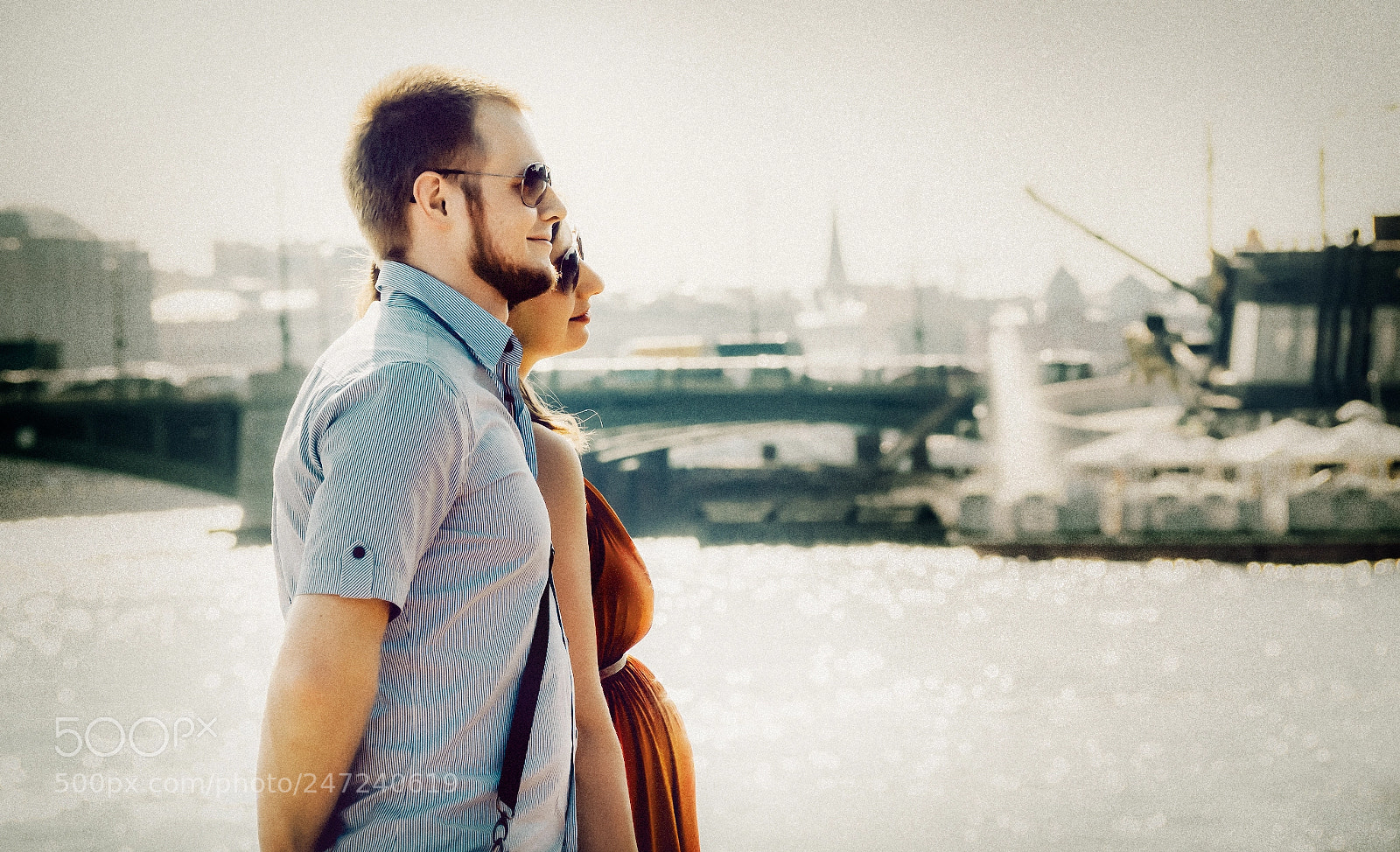 Olympus OM-D E-M5 II sample photo. Happy couple photography