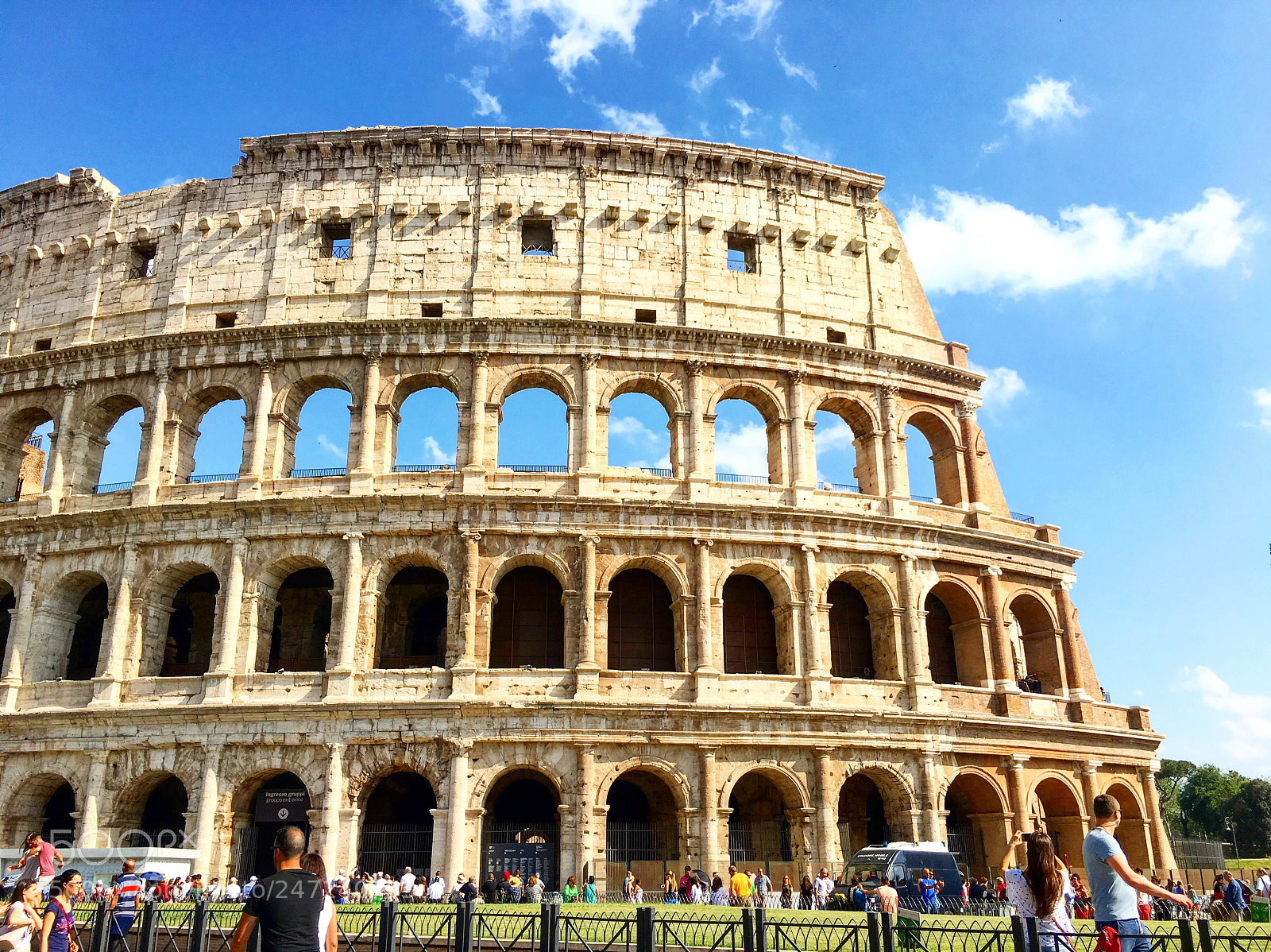 Apple iPhone 6s sample photo. Coliseum photography