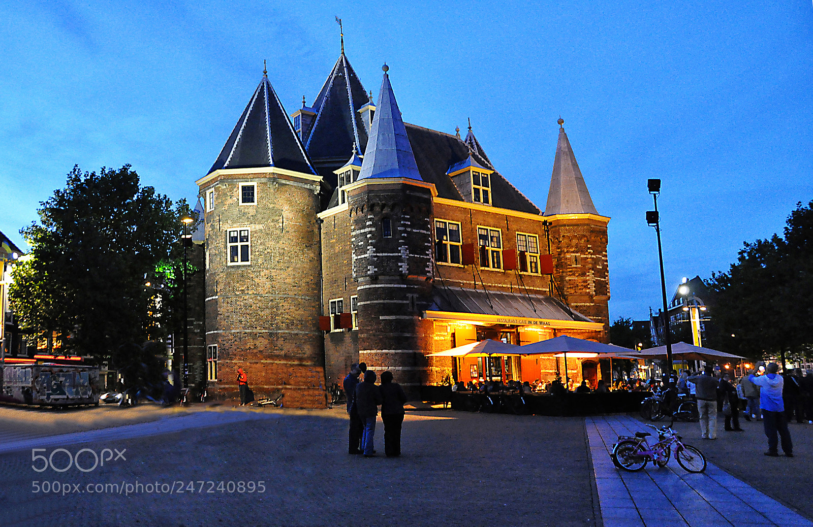 Nikon D90 sample photo. Evening in amsterdam photography