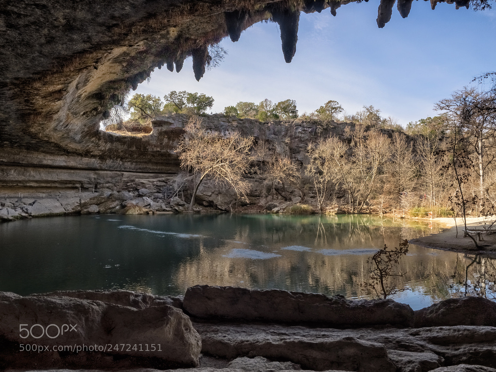 Olympus OM-D E-M1 sample photo. Hamilton pool photography