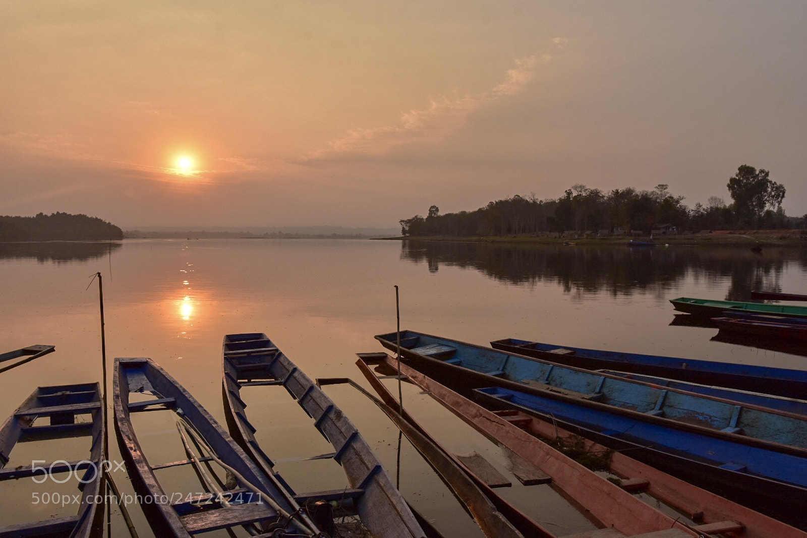 Nikon D7200 sample photo. Sunset on the lake photography