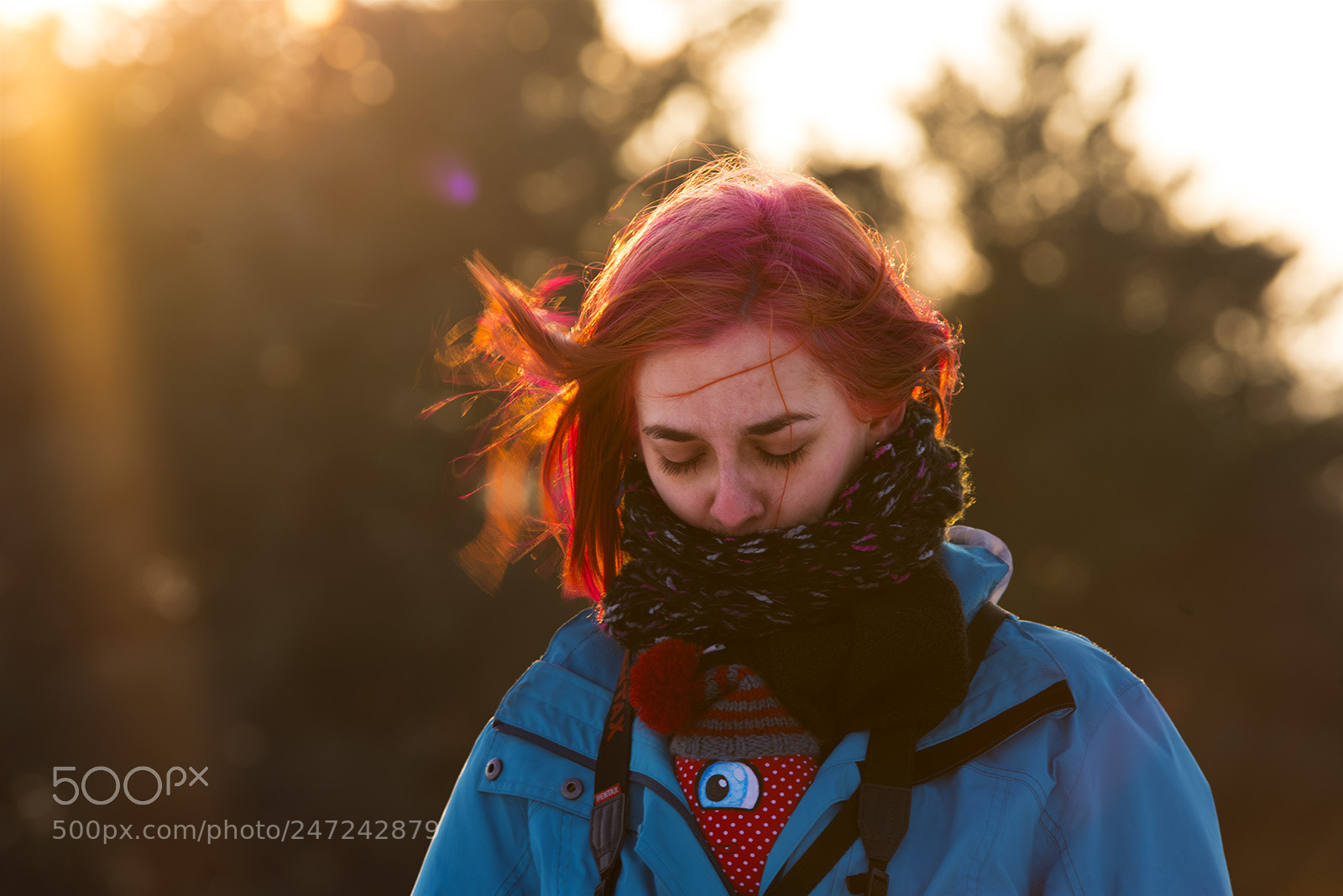 Pentax K-1 sample photo. Contre-jour portrait photography