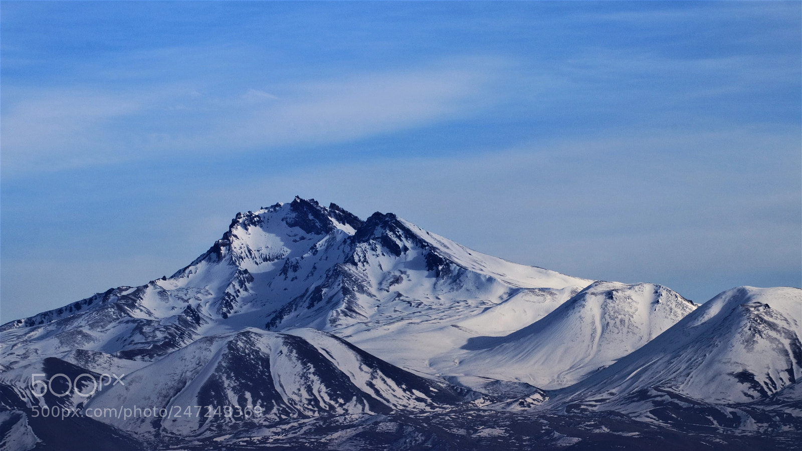 Canon EOS 80D sample photo. Snow at erciyes mountain photography