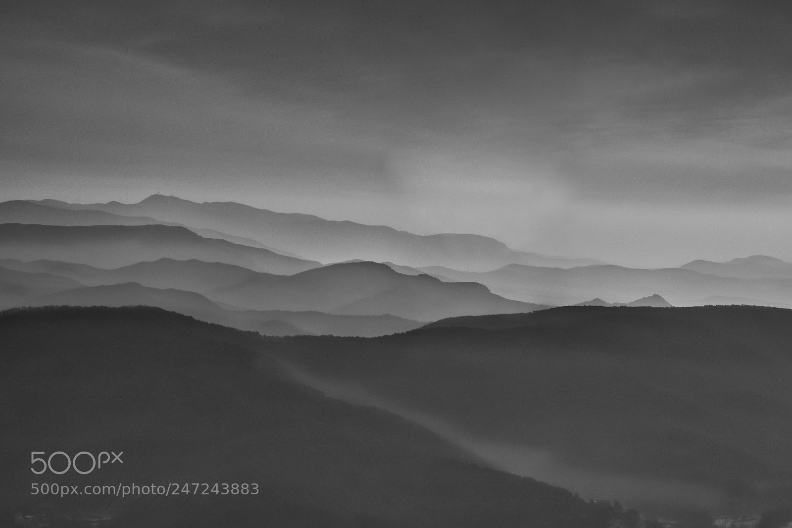 Canon EOS 7D Mark II sample photo. Falgars d'en bas silueta photography