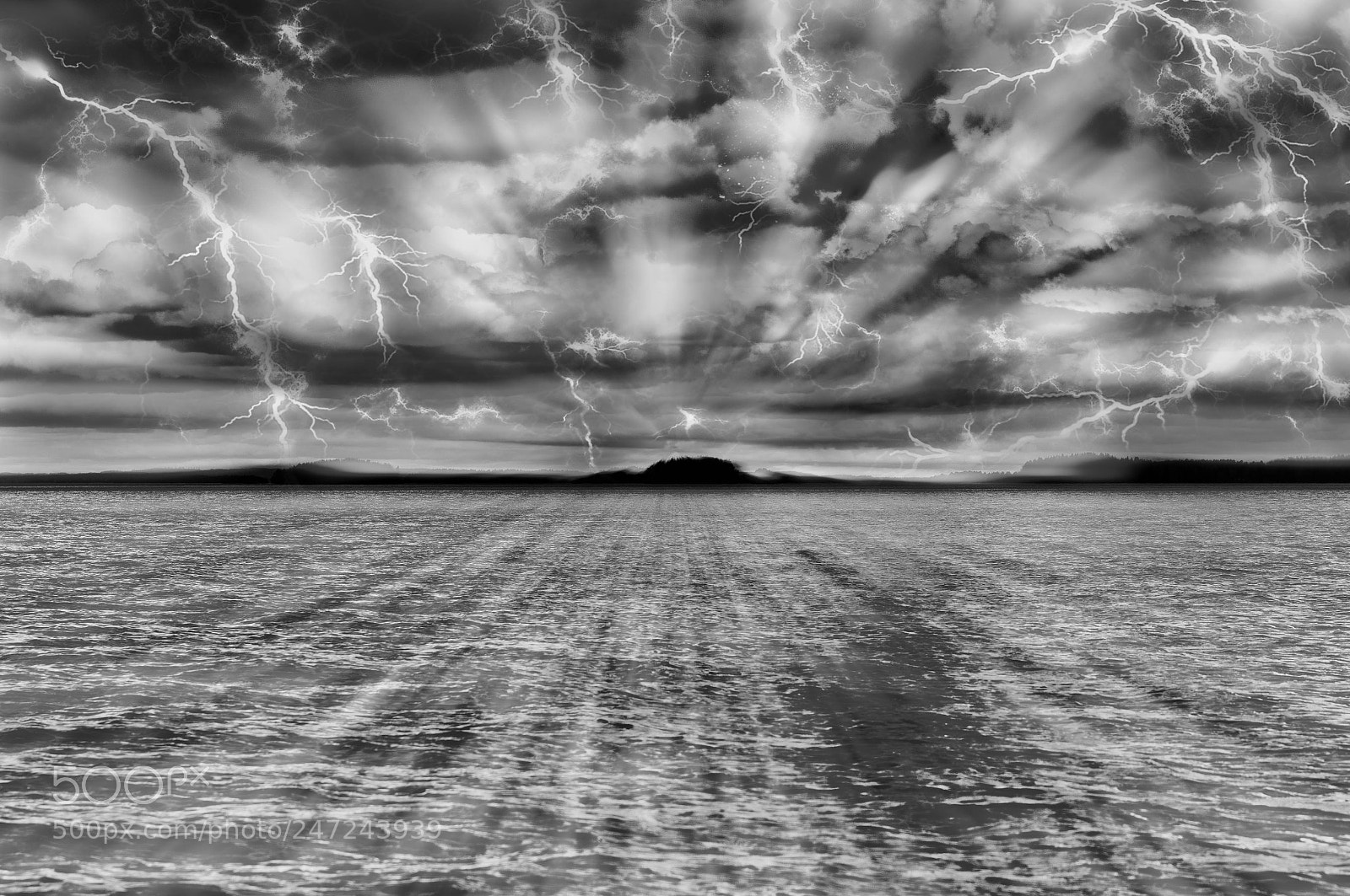 Sony Alpha NEX-6 sample photo. Lightning fill the sky photography