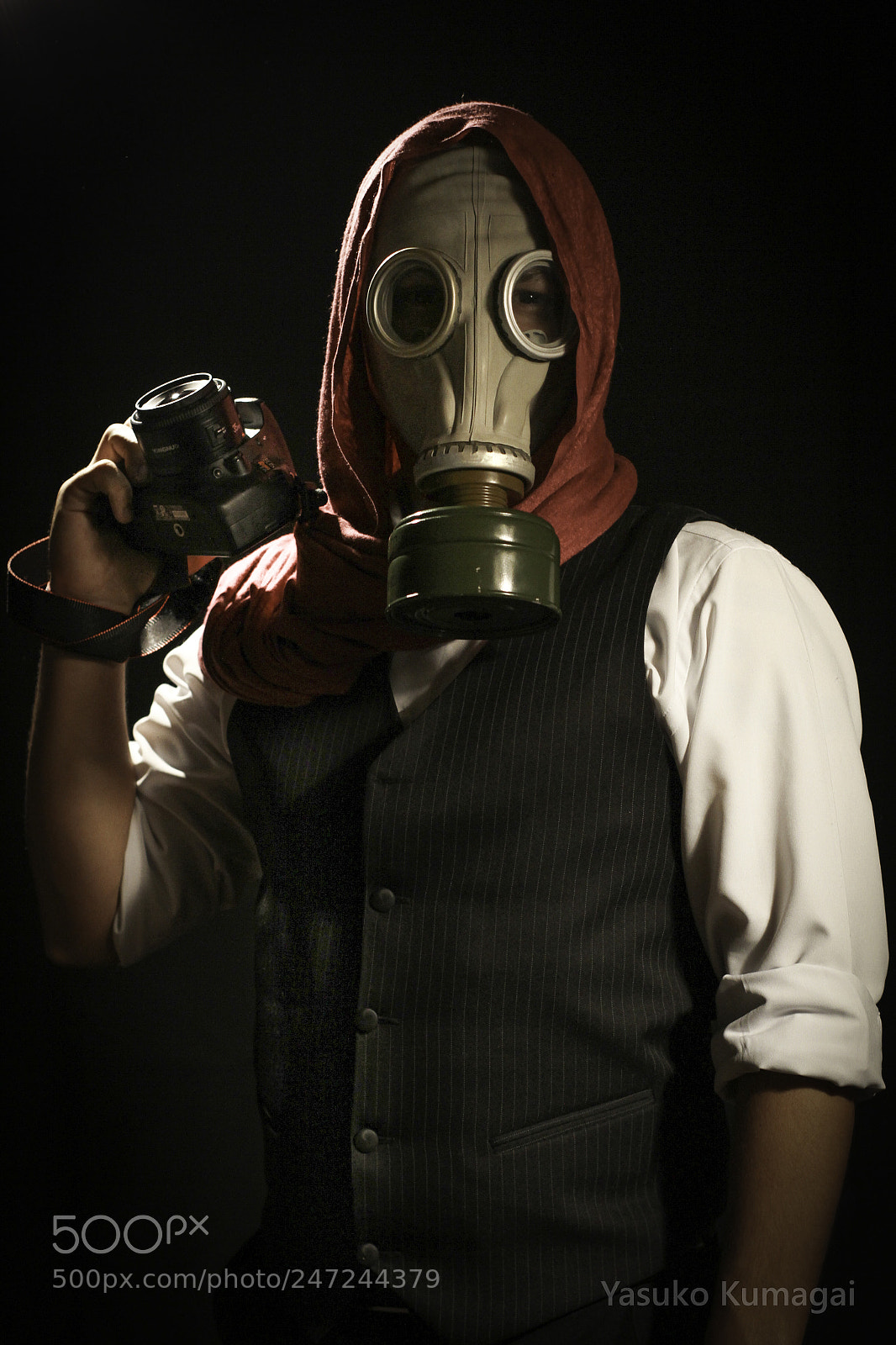 Canon EOS 7D sample photo. Mask photography