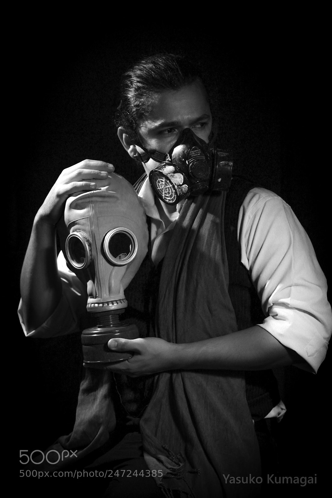 Canon EOS 7D sample photo. Mask photography