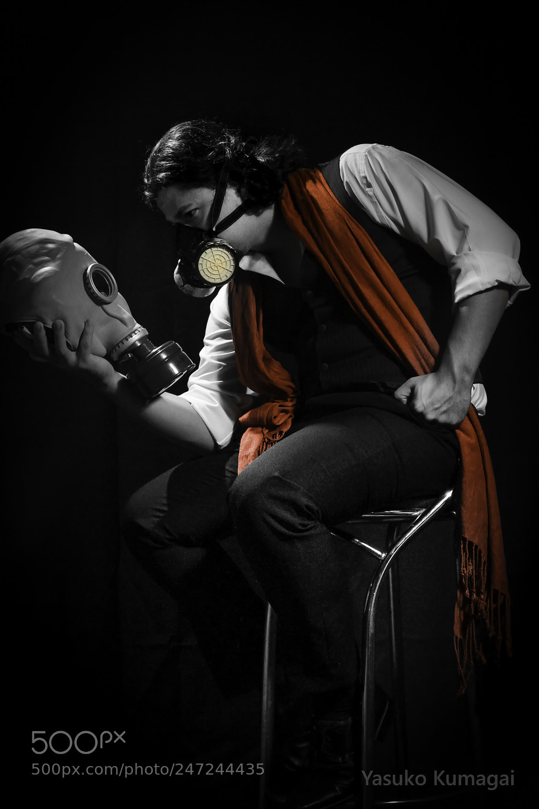 Canon EOS 7D sample photo. Mask photography