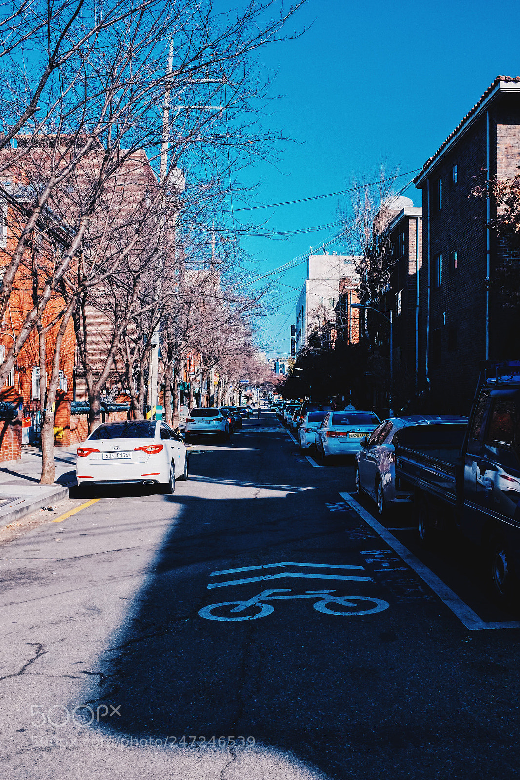 Fujifilm X100S sample photo. Empty street photography