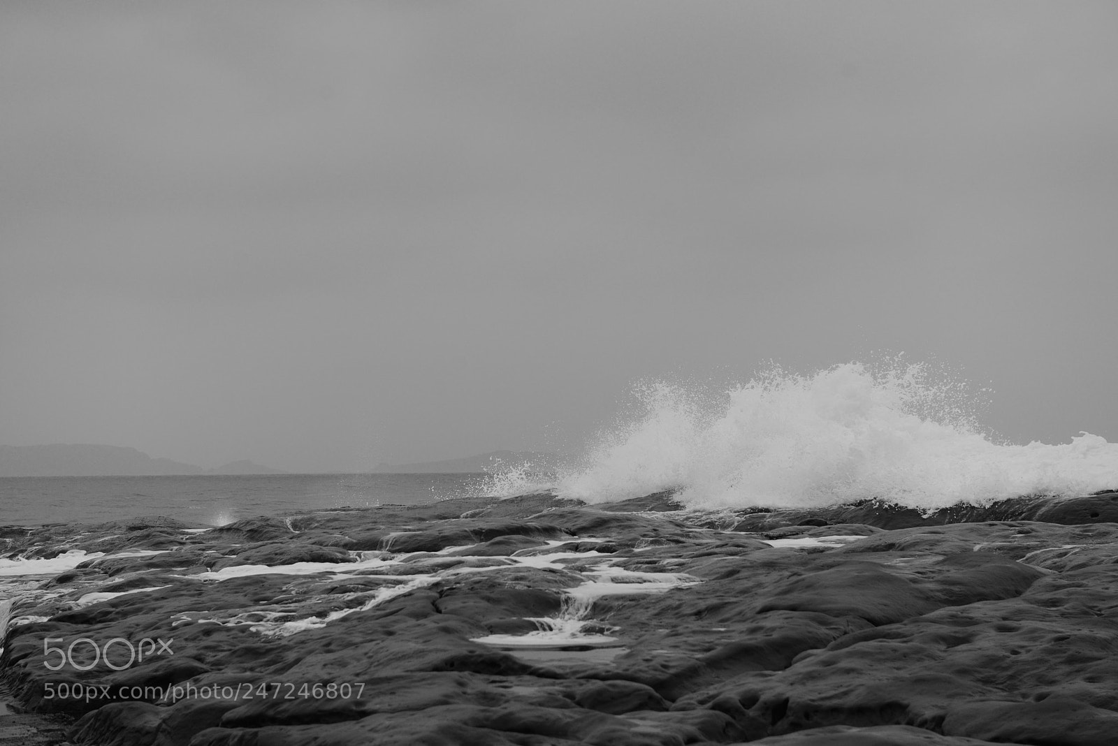 Nikon D800 sample photo. Wave photography