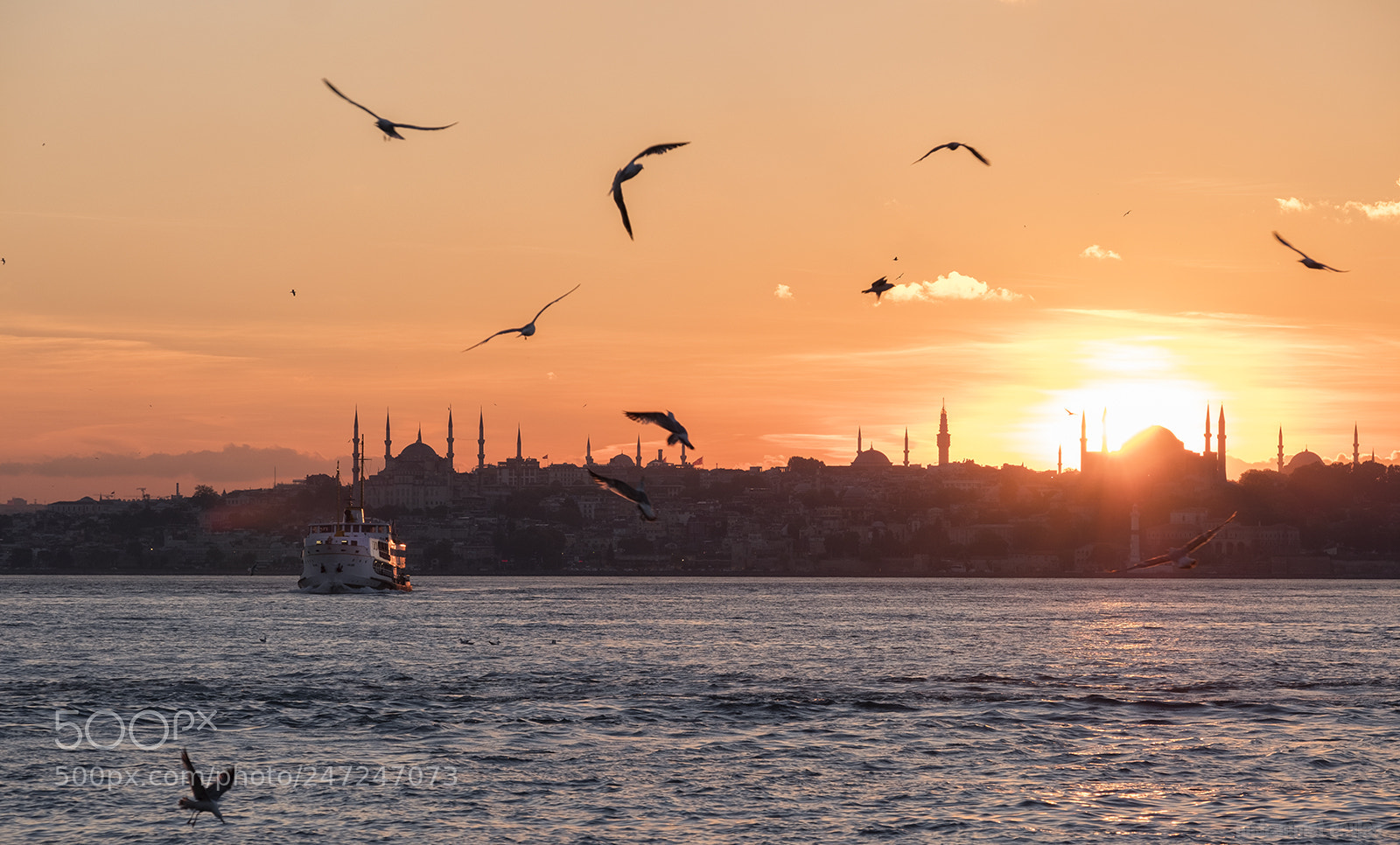 Fujifilm X-T2 sample photo. Sunset İstanbul photography