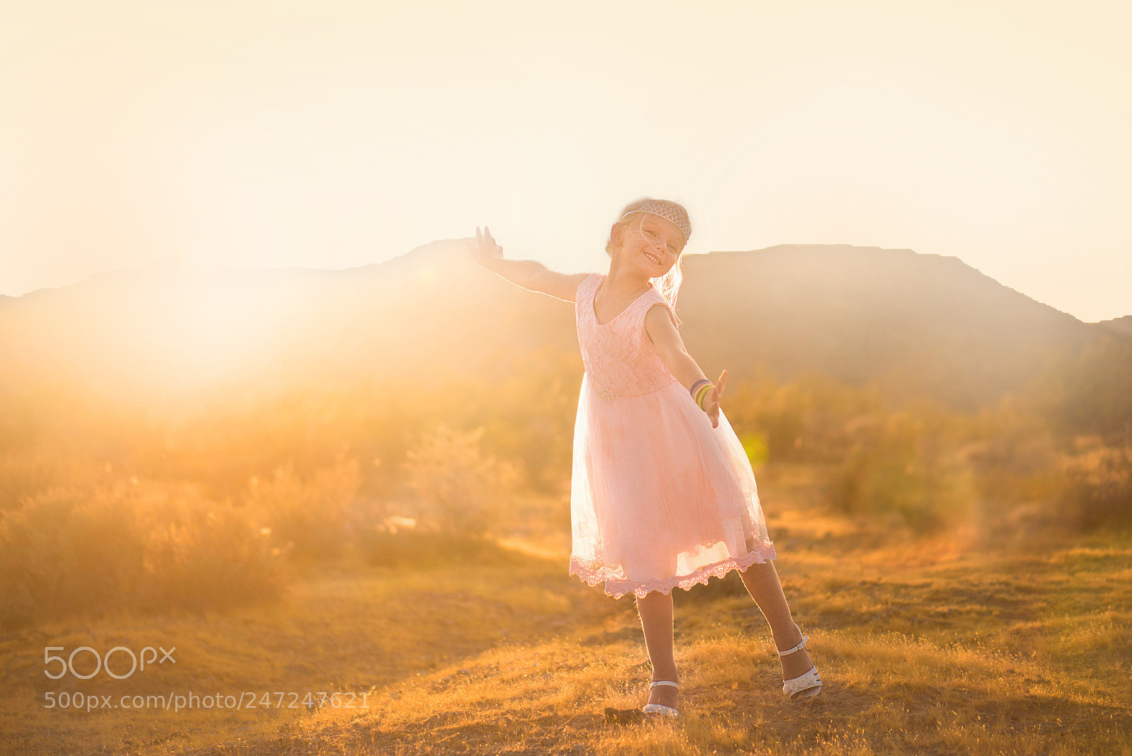 Nikon D810 sample photo. Dancing through childhood photography