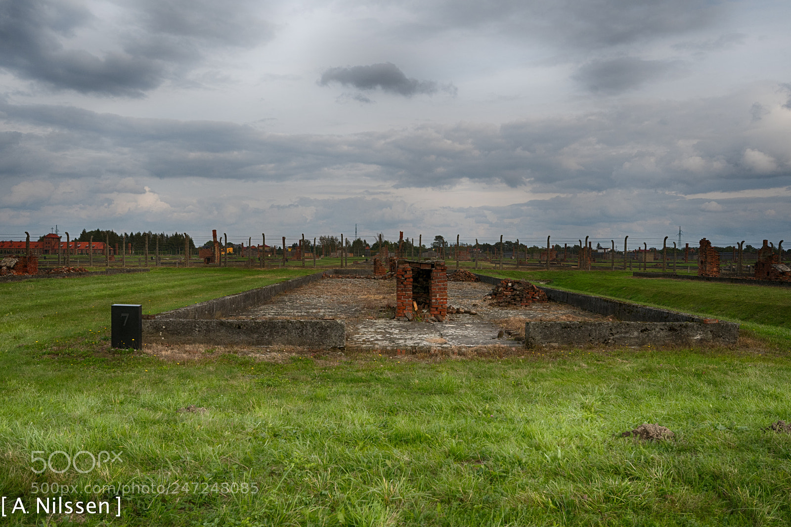 Nikon D500 sample photo. Birkenau - ruins photography