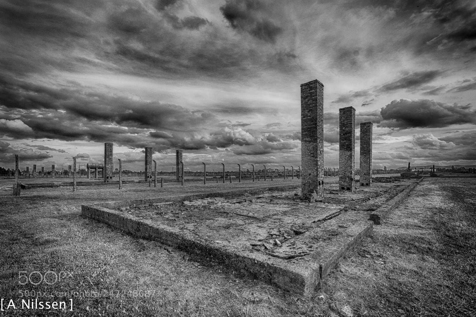Nikon D500 sample photo. Ruins of birkenau photography