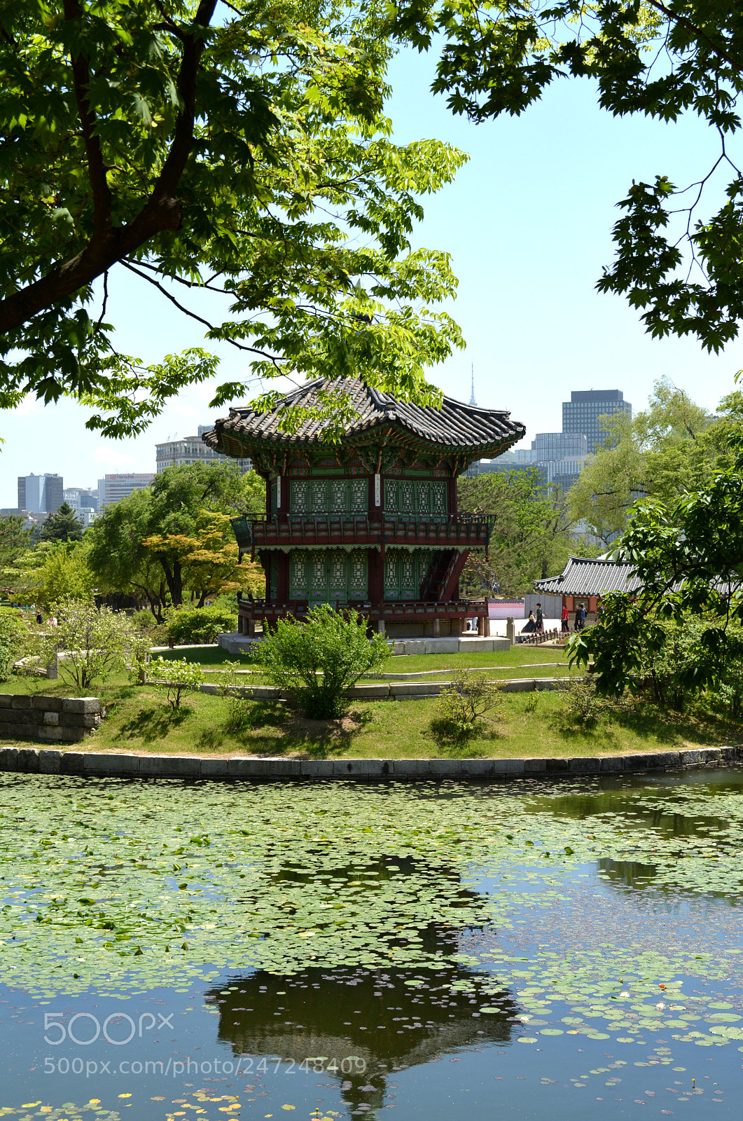 Nikon D5200 sample photo. Korea seoul - lakes photography