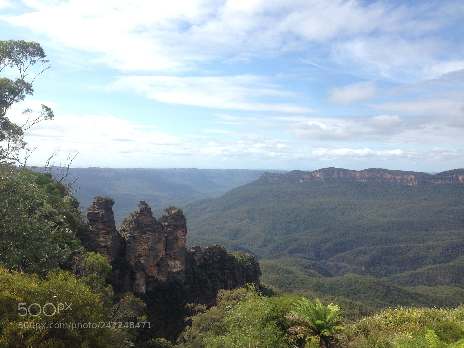 Apple iPhone 5 sample photo. Blue mountains photography
