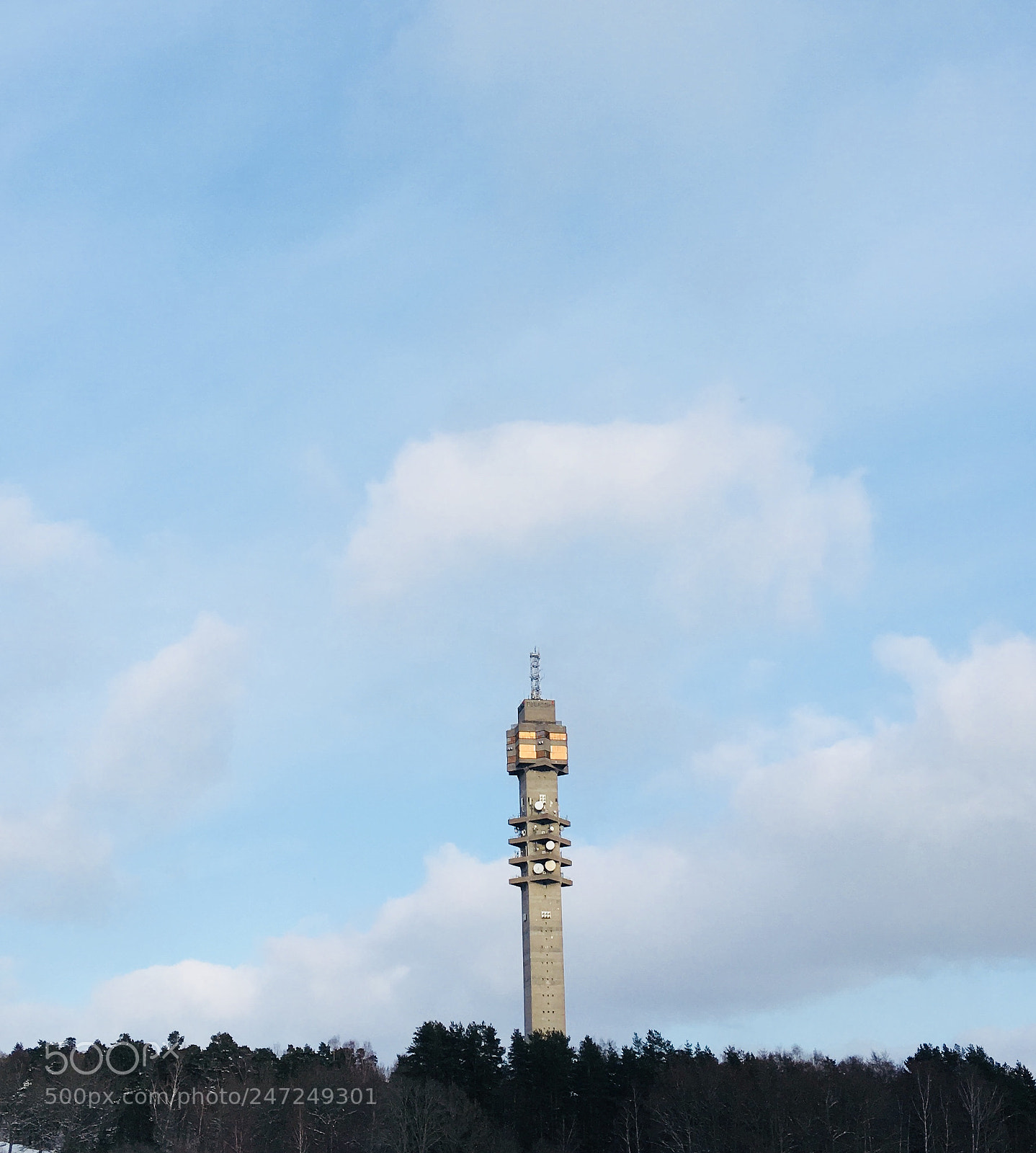 Apple iPhone 6s sample photo. Kaknäs tower photography