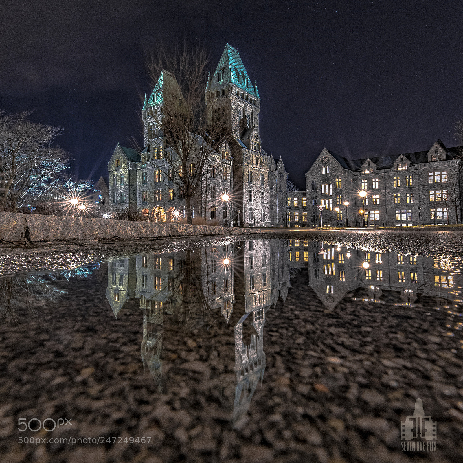 Pentax K-1 sample photo. Hotel henry at night photography