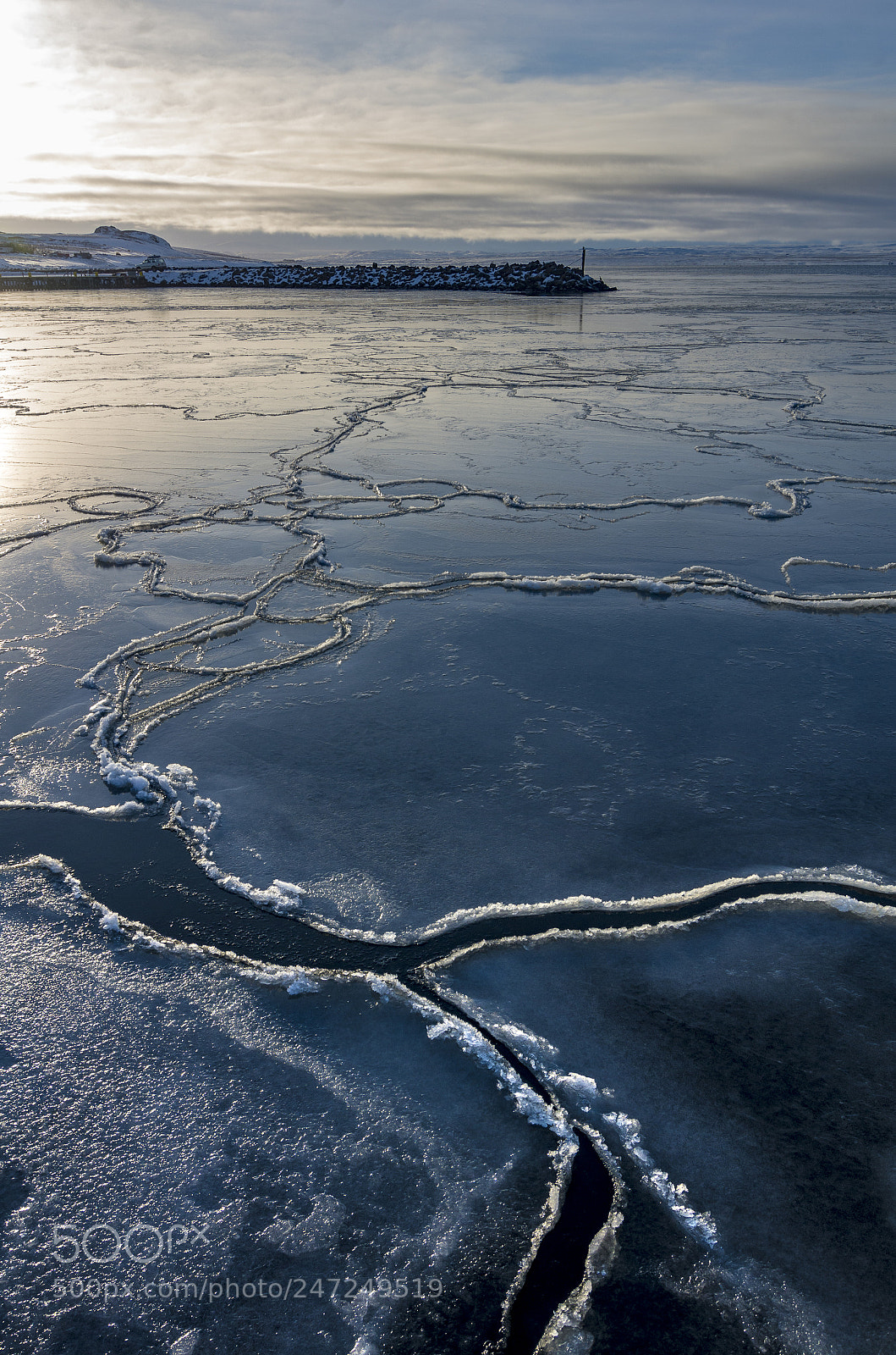 Pentax K-5 II sample photo. Frozen photography