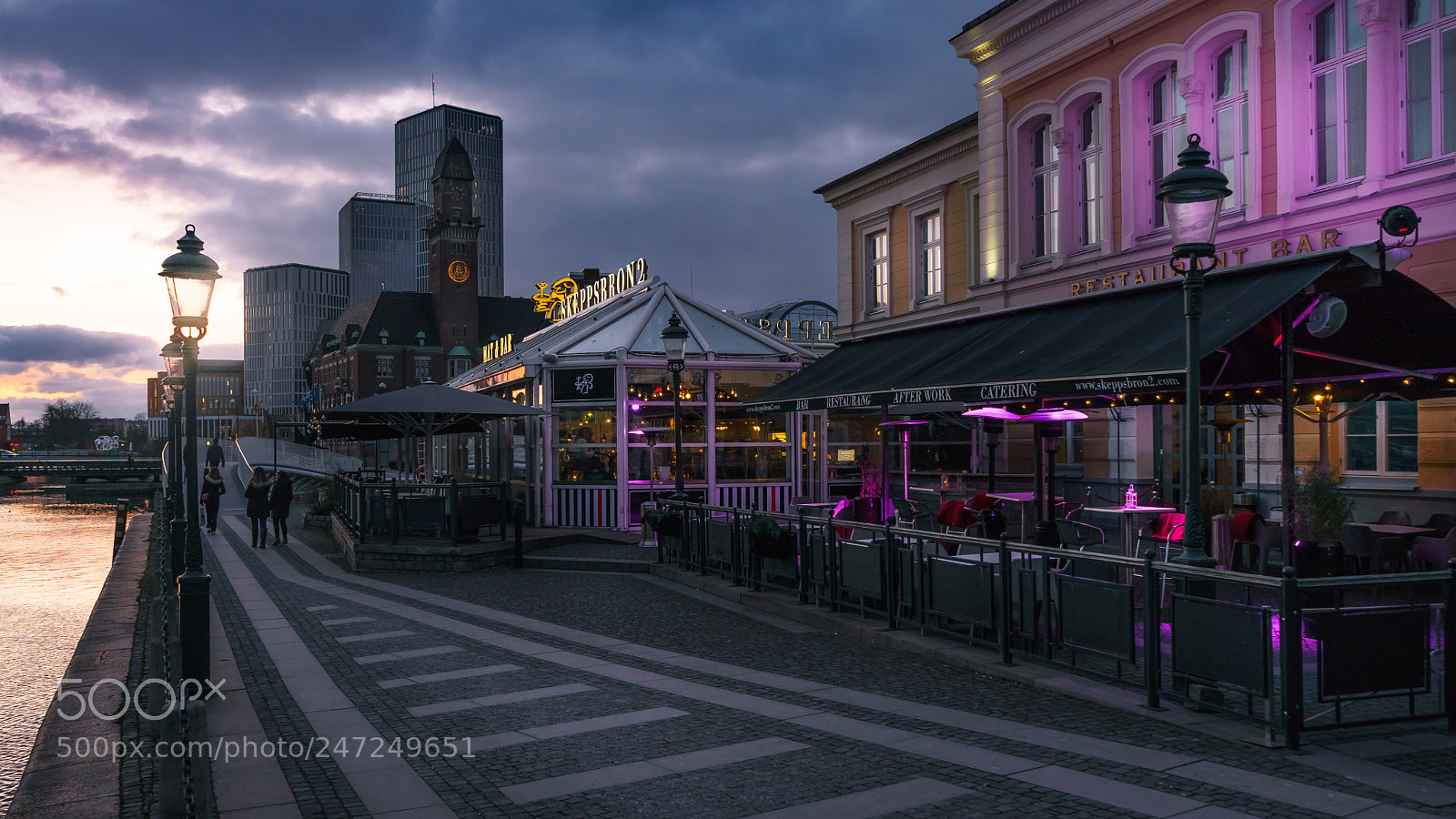 Sony a7 sample photo. Blue hour photography